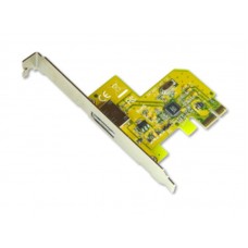 Sunix Sata0014 - 1 Port External E-Sata , Pci-Express(1x) - Jmicron Jmb360 , Support Lcq , Ncq - Include Extra Low-Profile For 2u Rackmount Or Slim Desktop