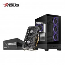 Asus Uwm 2 Gaming Chassis/Graphics Card/Power Supply Combo (A31 Plus | Rx 7600 | Prime 750w)