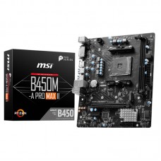 Msi B450m-Apro Max Ii Amd Am4 Matx Gaming Motherboard