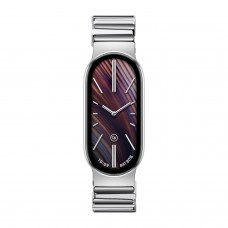 Xiaomi Smart Band 10 Asymmetrical Metal Strap – Silver