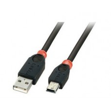 Usb 2.0 Type A To Mini Usb - 1m - With 2 X Usb2.0 To Supply More Power ( Normally To Use With 2.5" Enclosure That Don'T Need Ac-Adapter ) Usb 2.0 Type A To Mini Usb - 1m - With 2 X Usb2.0 To Supply More Power ( Normally To Use With 2.5" Enclosure That Don'T Need Ac-Adapter )