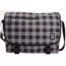 Vax Messenger Bag 11 Inch Black Squares