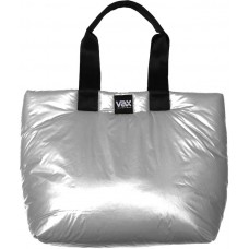 Vax Barcelona Ravella Women's Tote Bag For 15.6, Bright Silver