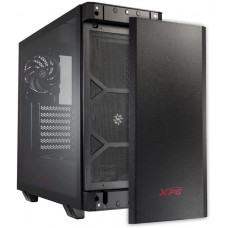 Adata Xpg Invader Black - With Front Argb Downlight + Controller, Magnetic Front Panel Dual-Chamber Design - With 4mm Tempered Glass Side Panel All Steel Exterior Dedicated Chamber For Psu + Hdd Bay No Psu ( Bottom Placed Psu Design ) Support Upto