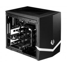 Bitfenix Bfc-Cli-300-Kkls1-Rp Colossus Mini-Itx Black - All Black With Blue/Green/Red Switchable Lighting With Front Door Softouch Surface Treatment No Psu ( Bottom Placed + Multi-Direction Psu Design ) Tool-Free Pci Slots Design ; 2x Usb 3.0 + Audio