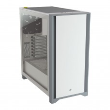 Corsair Carbide Series I-Cue 4000d - White & Grey + Tempered Glass Side Panel (no psu)