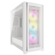 Corsair Cc-9011243-Ww Obsidian Series 5000d Airflow Rgb White Tempered Glass