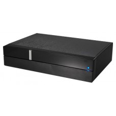 Cfi-A6719gg Slim-Mini Itx Computer Case Black - Ideal for Small Spaces with included Power Supply