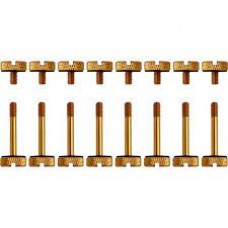 Corsair Cc-8900104 Gold - 8 Sets Of Long+Short Anodized Aluminum Thumbscrews - For Crystal Series 570x Series