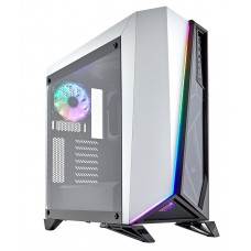Corsair Carbide Series Spec Omega Windowed ( Tempered Glass Front + Side Panel ) White+Black - No Psu