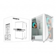 Gigabyte Aorus C301 Tempered Glass White Gigabyte Aorus C301 Tempered Glass White
