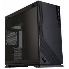 InWin 103 Mid Tower Chassis - Black With Tool-Less Full-Sized 3mm Tempered Glass Side Panel + Rgb Logo In Front Panel No Psu InWin 103 Mid Tower Chassis - Black With Tool-Less Full-Sized 3mm Tempered Glass Side Panel + Rgb Logo In Front Panel No Psu