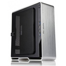 Inwin Chopin Pro Silver and Black Mini Itx Desktop Chassis with 200w Psu