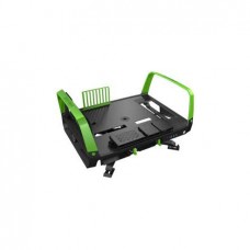 InWin X-Frame 2.0 Black + Green - Test Bench / Open Air With Dual Orientation (Desktop / Tower) + Detachable Stand With 360 Degree Free Rotation