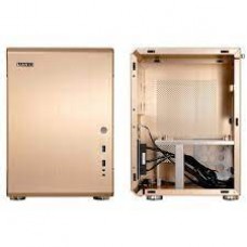 Lian-Li Pc-Q34 Mini-Itx Chassis - Gold + Wireless Kb+Mouse+Pad 228x330x250mm Mini Tower Black No Psu