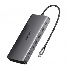 Ugreen Cm681 Revodok Pro 13-In-1 Usb Type-C Hdmi And Displayport Docking Station Ugreen Cm681 Revodok Pro 13-In-1 Usb Type-C Hdmi And Displayport Docking Station