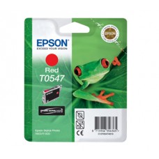 Epson T0547 ( C13t05474010 ) - Red Frog Ink - For Stylus Photo R800 R1800