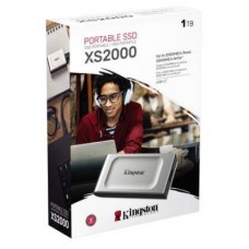 Kingston Sxs2000/1000g 1000gb Xs2000 Series External Tlc Ssd 20gbps Usb3 Gen2x2 Type-C 3d Tlc