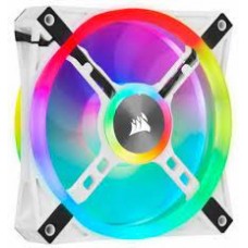 Corsair Co-9050103-Ww Ql120 Rgb White Frame - With 34x Rgb Leds In 2+2 ( Double Sided ) Separate Light Loops ; 120x120x25mm Advanced Hydraulic Bearing 9 Blades Pwm Fans Rubber Corners For Noise Reduction 600-1500rpm 26dba 41.8cfm 1.55 Mm/H2o Stati Corsair Co-9050103-Ww Ql120 Rgb White Frame - With 34x Rgb Leds In 2+2 ( Double Sided ) Separate Light Loops ; 120x120x25mm Advanced Hydraulic Bearing 9 Blades Pwm Fans Rubber Corners For Noise Reduction 600-1500rpm 26dba 41.8cfm 1.55 Mm/H2o Stati