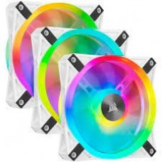 Corsair Co-9050104-Ww Ql120 Rgb White Frame - X3 Kit + 6port Hub ( Lighting Node Core ) With 34x Rgb Leds In 2+2 ( Double Sided ) Separate Light Loops ; 120x120x25mm Advanced Hydraulic Bearing 9 Blades Pwm Fans Rubber Corners For Noise Reduction 600 Corsair Co-9050104-Ww Ql120 Rgb White Frame - X3 Kit + 6port Hub ( Lighting Node Core ) With 34x Rgb Leds In 2+2 ( Double Sided ) Separate Light Loops ; 120x120x25mm Advanced Hydraulic Bearing 9 Blades Pwm Fans Rubber Corners For Noise Reduction 600