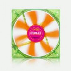 Vizo 120mm Uvl Green & Orange Cooling Fan