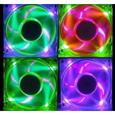 Vizo 120mm Uv-L Blue & Green Cooling Fan