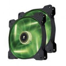 Corsair Co-9050037-Ww Sp140 Led - Green - X2 ( Twin Pack ) ; 140x140x25mm Sleeve Bearing 7 Blades 1440rpm 29.3dba 49.49cfm 1.17 Mm/H2o Static Pressure Corsair Co-9050037-Ww Sp140 Led - Green - X2 ( Twin Pack ) ; 140x140x25mm Sleeve Bearing 7 Blades 1440rpm 29.3dba 49.49cfm 1.17 Mm/H2o Static Pressure