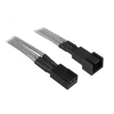 Bitfenix Bfa-Msc-3f30sk-Rp Alchemy Multisleeved(3) Cable - 30cm 3 Pin Power Extension Cable For Cpu Fan Or System Fan - Silver Bitfenix Bfa-Msc-3f30sk-Rp Alchemy Multisleeved(3) Cable - 30cm 3 Pin Power Extension Cable For Cpu Fan Or System Fan - Silver