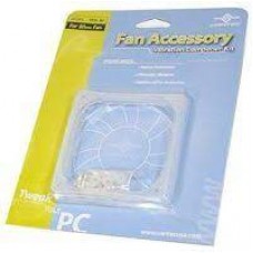 Vantec Vdk-60 60mm System Fan Vibration Dampener Kit Clear - Ultra-Light Silicon Gel To Reduce Noises