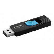 Adata Uv320 64gb Blk+Blue Usb3.0 Flash Drive ( Usb2.0 Backwards Compatible ) Capless Design With Top Thumb Sliding Lid Usb3.0 Read/Write : 90/40 Mb/Sec 55x19.5x10mm Support Linux Mac Os Support Free Ostogo + Ufdtogo + 60days Trial Norton Internet Se