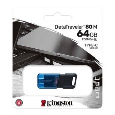 Kingston Ikvp50c/64gb Ironkey Vault Privacy 50 Series Usb3 Type-C Flash Drive Fips 197 Certified & Xts-Aes 256-Bit Hardware Encryption Multi-Password Option (Admin User And One-Time Recovery) Locally Managed For Small And Medium Businesses Rugge
