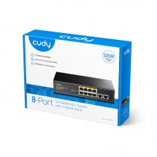 Cudy 10-Port Unmanaged Poe+ Switch