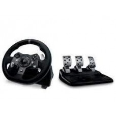 Logitech 941-000123 / 941-000124 G920 Racing Wheel For Pc Or Xbox One Dual-Motor Force Feedback Solid Steel Ball Bearings + Stainless Steel Paddle Shifters And Pedals Helical Gears With Anti-Backlash Responsive Floor Pedal Unit - Usb