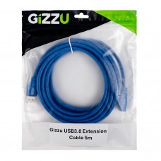 Gizzu Usb 3.0 Extension Cable 5m - Blue Gizzu Usb 3.0 Extension Cable 5m - Blue