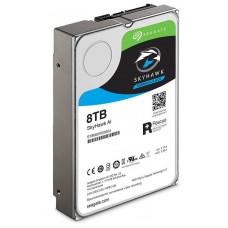 Seagate St8000ve000 / St8000ve0004 / St8000ve0001 8tb/8000gb Skyhawk Ai Surveillance Optimised With Imageperfect Ai Firmware Ai Stream Up To 64x Hd Cameras Sata6g 256mb Cache 7200rpm Sustained Data Rate - 235mb/Sec Designed For 24x7 Digital Video Su