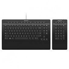 3d Connexion Keyboard Pro + Numpad Pro - Extra 5x Customizable Arithmetic Operator Keys + 12+4x Dedicated Programmable Function Keys With On-Screen Display With Palm Rest Usb Or Bluetooth Wireless - Retail Pack 3d Connexion Keyboard Pro + Numpad Pro - Extra 5x Customizable Arithmetic Operator Keys + 12+4x Dedicated Programmable Function Keys With On-Screen Display With Palm Rest Usb Or Bluetooth Wireless - Retail Pack