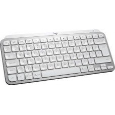 Logitech 920-010499 Wireless Mx Mini White - 132x296x21mm ( No Numeric Keypad ) - With Emoji+ Dictation+ Mic Buttons Flow Technology To Work On Multi-Devices ( Pc/Mac/Tablet/Smartphone ) Easy-Switch Keys To Connect Upto 3 Devices - Usb Type-C Rechargeab