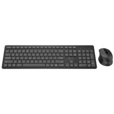 J5create Desktop Jikmw115 Wireless Black Full-Size Membrane Kb + 1600dpi Optical Wheel Mouse 12 Multimedia Keys Low-Profile Keyframe 2.4 Ghz Wireless Connection Upto 20m - Usb