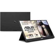 Asus Zenscreen Mb165b 15.6" Usb3.0 Portable Led Display - Ideal For Notebook As 2nd Disply Powered By Usb Angle-Adjustable Protection Sleeve With Pivot Support Tripod Mount Ready 11.8mm Ultra Slim 800g Ultra Light Weight Zen-Design With Alumin