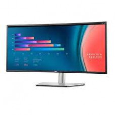 Dell 210-Axql U3421we 34" Curved ( 3800r Curvature ) + Speaker + Kvm Switch - 1073.7million Display Colors With Ips Technology ( True 178 Wide Viweing Angle + Real Color ) 99% Adobe Rgb Color Gamut 95% Dci-P3 Support Pip+Pbp 3-Way Adjustable Sta