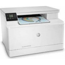Hp 7kw54a Laserjet Pro Color M182n O-In-1 - Print-Scan-Copy White Flatbed With 10/100 Network Ready : 800mhz Processor 256+128mb Ram 16/16ppm 600x600dpi 150s Input Tray 100s Output Duty : 30000pages Per Month Scan : 15ppm 1200dpi 24bit ; Stan