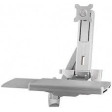 Aavara Wsf110 Workstation Freestyle -For 1x Lcd + 1x Keyboard/Mouse Tray - With 1 Arms / 2 Joints - Wall Mount - Display: 30 ( 0~35 ) Tilt Angle Adjustable +/-90 Swivel Angle Adjustable 360 Rotation Pivot For Landscape Or Portrait 124mm Height Adjustab