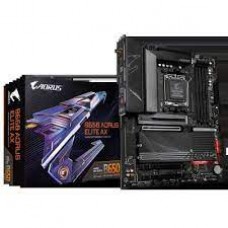 Gigabyte B650 Aorus Elite : Amd Am5 Mb - With 14+2+1 Phase Digital Vrm Aluminum I/O Cover With 8mm Heatpipe Addressable Led Strip Support On-Board Multi-Key Buttons 2x Copper Pcbs Design Mosfet Heatsinks Smartfan6 With 6x Temperature Sensors + 5x Hy Gigabyte B650 Aorus Elite : Amd Am5 Mb - With 14+2+1 Phase Digital Vrm Aluminum I/O Cover With 8mm Heatpipe Addressable Led Strip Support On-Board Multi-Key Buttons 2x Copper Pcbs Design Mosfet Heatsinks Smartfan6 With 6x Temperature Sensors + 5x Hy