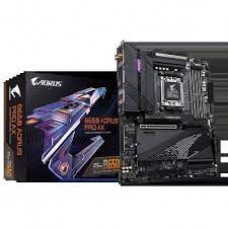 Gigabyte B650 Aorus Pro Ax + Wifi : Amd Am5 Mb - With 16+2+1 Phase Digital Vrm Aluminum I/O Cover With 8mm Heatpipe Addressable Led Strip Support On-Board Multi-Key Buttons 2x Copper Pcbs Design With Extra Noise Detection Hardware Monitoring Mosfet Gigabyte B650 Aorus Pro Ax + Wifi : Amd Am5 Mb - With 16+2+1 Phase Digital Vrm Aluminum I/O Cover With 8mm Heatpipe Addressable Led Strip Support On-Board Multi-Key Buttons 2x Copper Pcbs Design With Extra Noise Detection Hardware Monitoring Mosfet