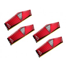 Adata Ax4u2133w4g13-Qrz Xpg Z1 Jet Wing-Inspired Red Heatsink With 2oz Copper 10-Layer Pcb 4gb X 4 Kit - Support Intel Xmp ( Extreme Memory Profiles ) Ddr4-2133 ( Pc4-17000) Cl13 1.2v - 288pin - Lifetime Warranty