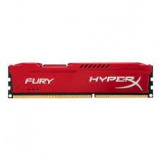 Kingston Hyper-X Fury Hx318c10fr/4 / Fury Beast Kf318c10br/4 With Asymmetrical Red Heatsink 4gb Ddr3-1866 Cl10 1.5v - 240pin - Lifetime Warranty