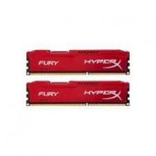 Kingston Hyper-X Fury Hx318c10fr/8 / Fury Beast Kf318c10br/8 With Asymmetrical Red Heatsink 8gb Ddr3-1866 Cl10 1.5v - 240pin - Lifetime Warranty