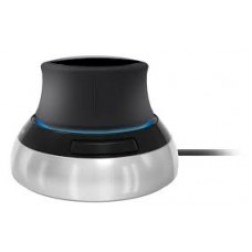 3dconnexion Space Mouse Compact - 3d Input Device For 3d Application With Push+Pull+Twist+Tilt Pan+Zoom+Rotate The 3d Model 2 Programmable Buttons 3.03"X3.03"X2.13" - Also Support Linux + Mac / Supports Only Noncommercial Use
