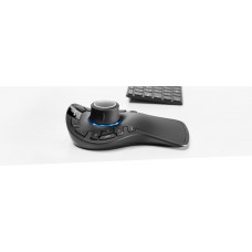 3dconnexion Space Mouse Pro Wireless - Usb Wired Or 2.4ghz Receiver Built-In Rechargeable Battery Micro-Usb Receiver - 3d Mouse/Input Device For 3d Application Pan+Zoom+Rotate The 3d Model Integrated Keypad With Palmrest - Upto 15 Programmable Buttons