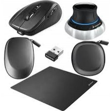 3dconnexion 3dx-700067 / 3dx-700084 Space Mouse Wireless Kit ( Upto 5 Devices ) - Mo-3smw + Mo-3cw + Compact Mouse Pad + 2x Tailored Carry Case- 3dconnexion Space Mouse Wireless - Built-In Rechargeable Battery Micro-Usb Receiver Portable 3d Mouse/Input 3dconnexion 3dx-700067 / 3dx-700084 Space Mouse Wireless Kit ( Upto 5 Devices ) - Mo-3smw + Mo-3cw + Compact Mouse Pad + 2x Tailored Carry Case- 3dconnexion Space Mouse Wireless - Built-In Rechargeable Battery Micro-Usb Receiver Portable 3d Mouse/Input